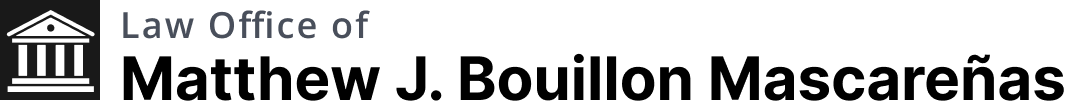 The Law Office of Matthew J. Bouillon Mascareñas